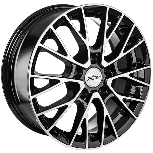 ДЛ 5*100 16*6.5 D67.1 ET38 Xtrike X135 BK/FP